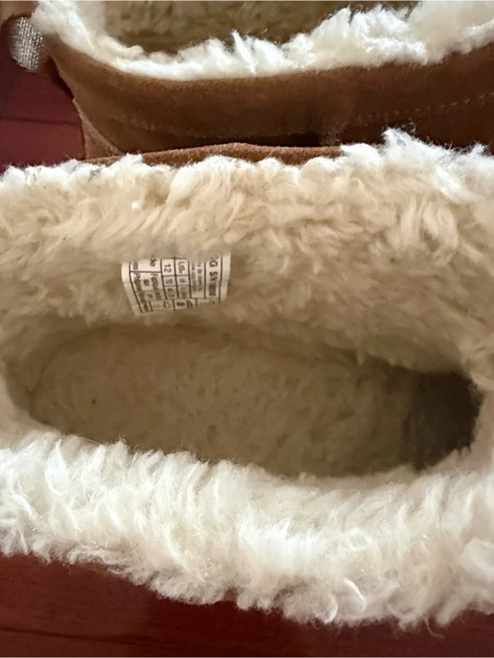 UGG Chestnut Brown Shearling-Lined Chukka Boots